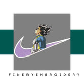 Nike Swooth Vegeta in rain Embroidery Design